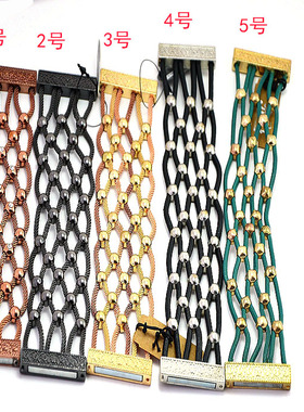 欧美风饰品磁石图片数字手链