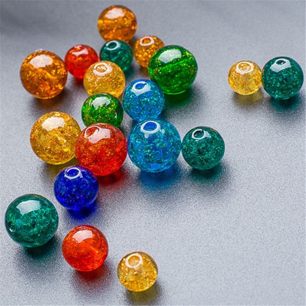 50颗 满金沙琉璃珠diy手链散珠古风发簪圆珠子配件手工饰品材料,饰品/流行首饰/时尚饰品新,琉璃,淘宝优惠券,粉丝福利购,淘宝优惠卷