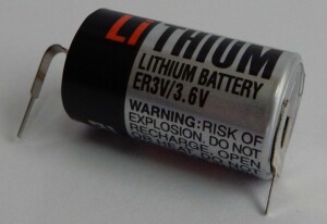 。原装 ER3V/3.6V ER14250 1/2AA 带焊脚 带轴脚