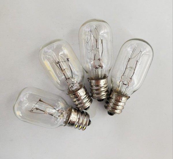 机床仪器指示灯e12 6v12v24v30v110v220v10w螺口小灯泡暖黄光灯泡