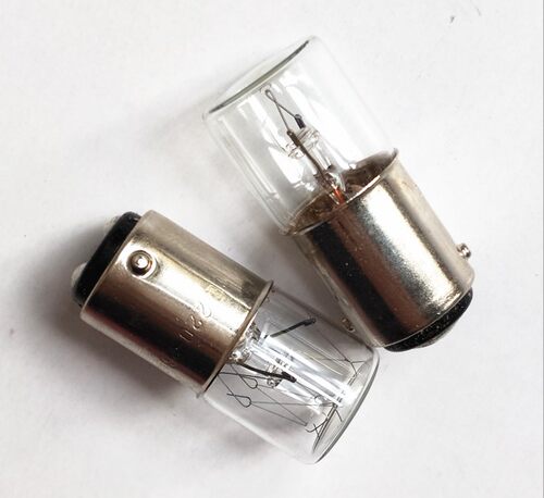 进口机床指示灯B15 24V30V110V220V5W10W卡口灯泡平头灯泡白炽灯