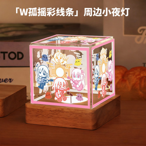 BOCCHI THE ROCK 孤独摇滚周边二次元同款小夜灯摆件学生生日礼物