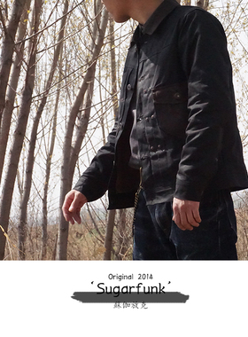 Sugarfunk 8OZ油蜡夹克/美式复古/阿美咔叽/Vintage/西部风/机车