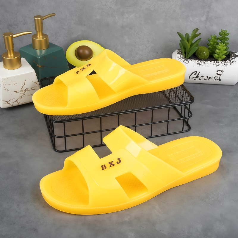 加大码加肥加宽拖鞋夏季男水晶鞋