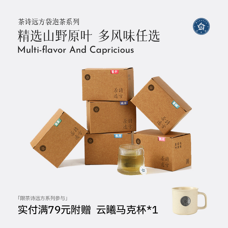 新茶饮林恩多口味茶包组合袋泡茶