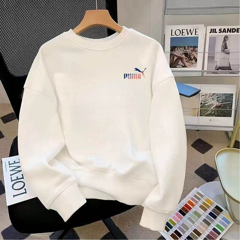 奥莱精选2025新款卫衣男纯棉重磅长袖圆领上衣青年宽松潮流套头衫