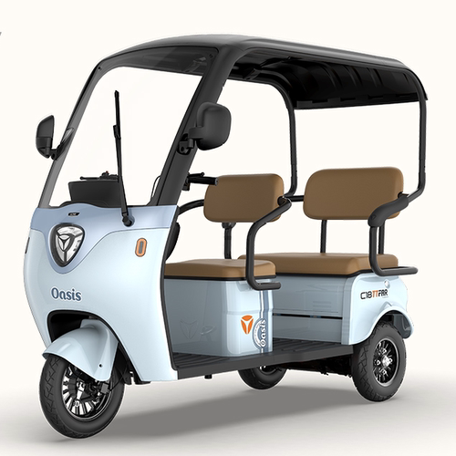 雅迪C18冠能版超长续航电动三轮车大空间长续航电动车