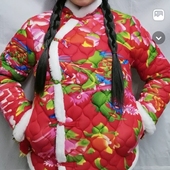 拜年服出租 过年服装 东北花棉袄租衣服大花轿服装 过节服喜庆服装