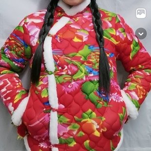 东北花棉袄租衣服大花轿服装过节服喜庆服装过年服装拜年服出租