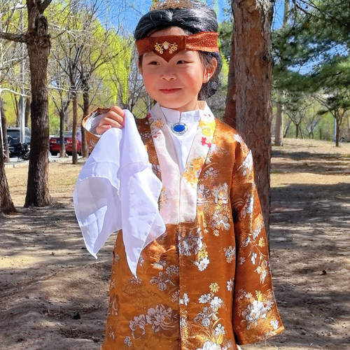 汉服女童2025新款儿童古风超仙