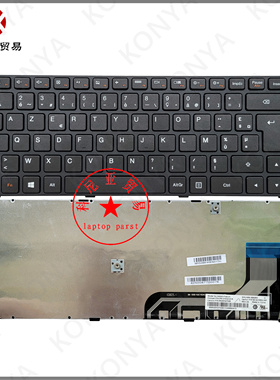 Lenovo/联想 IdeaPad 100-14IBY 内置 原装 键盘 全新 5N20J30809