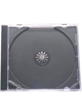铼德光盘盒cd/dvd收纳盒单片10张