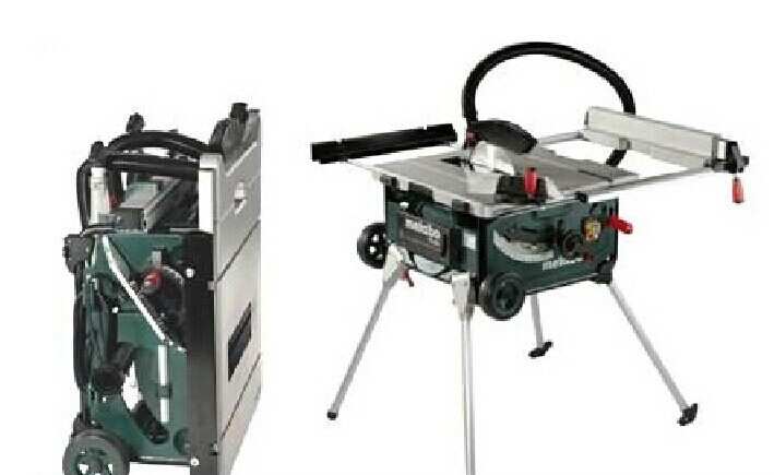 metabo原装进口德国麦太保台锯TS254 木工切割机 推台锯圆锯