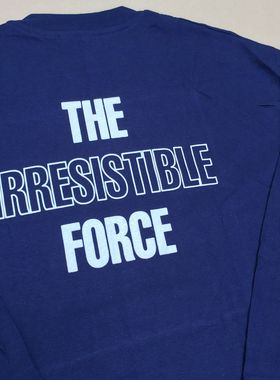 i think therefore iambient 我思故我在潮流英文字母复古卫衣男