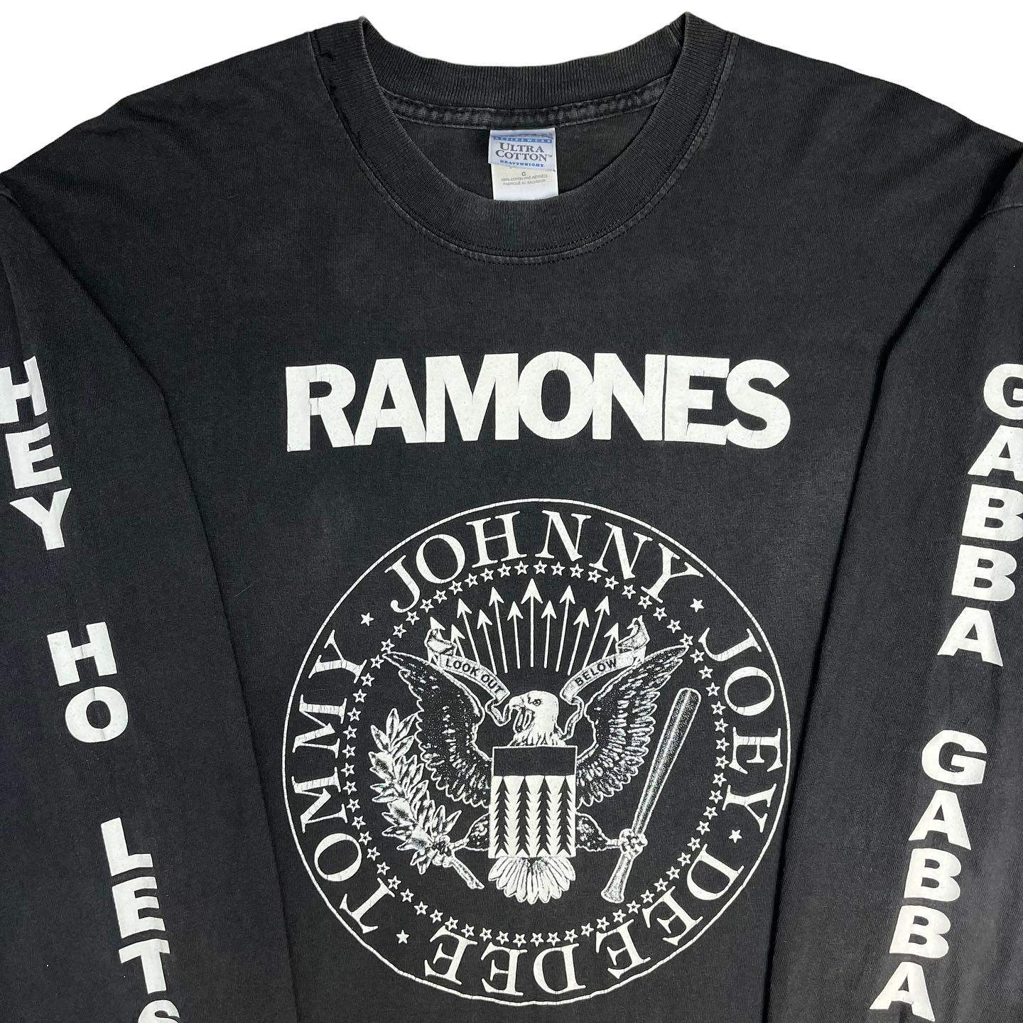 Autismss宝藏屋！雷蒙斯乐队ramones长袖T恤Long sleeve T-shirt