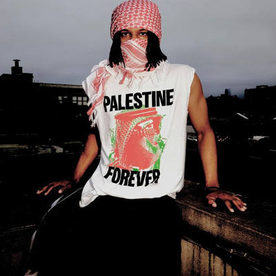 Autismss宝藏屋 美式复古！文艺设计感宽松无袖上衣潮酷T恤艺术