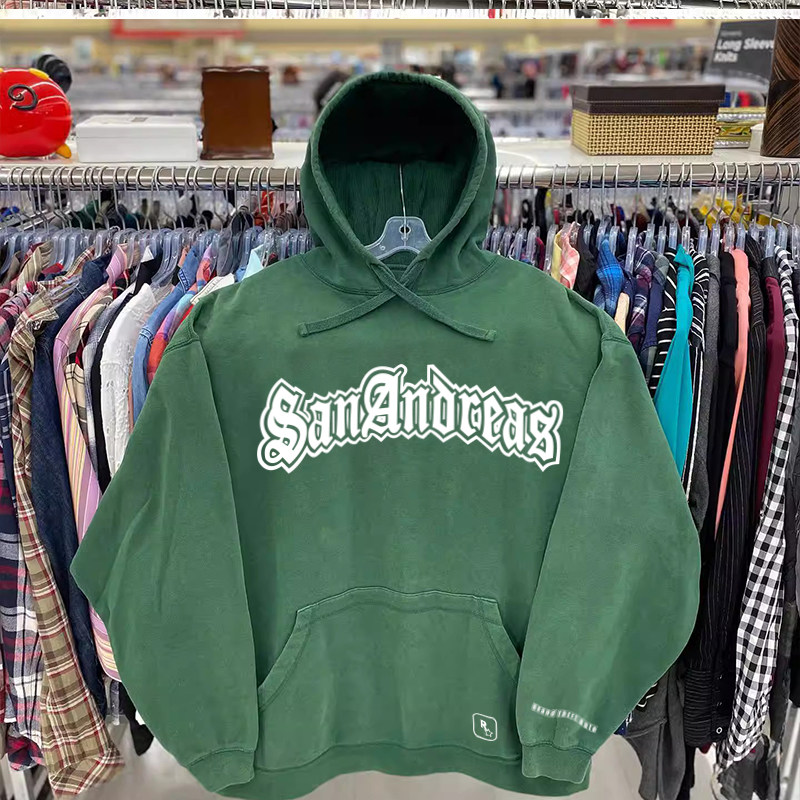 thumbnail for Autismss Treasure House 480g heavy Hooded sweatshirt for men and women couple plus-size coats