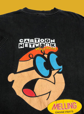 Autismss宝藏屋! Cartoon Network动漫涂鸦Short sleeve  短袖T恤