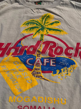 Autismss宝藏屋 好物推荐！摇滚音乐麻灰色色彩短袖T恤大码456XL