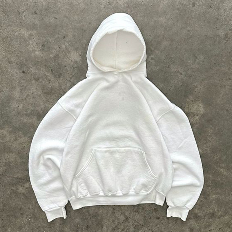 Autismss宝藏屋 Solid color Couple hoodies Large size连帽卫衣