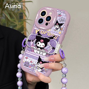 紫色苹果手机壳15Promax