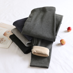 冬季 秋裤 打底裤 内穿线裤 发热 含羊毛蚕丝加厚保暖裤 加绒衬裤 男士