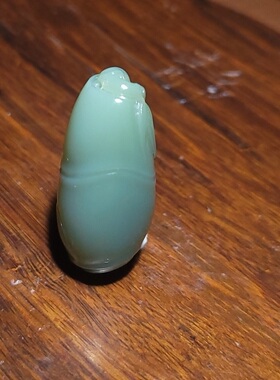 新疆的猫YQ111705 14.0克顶细醇润净美老料碧玉粉青苏工节节高升
