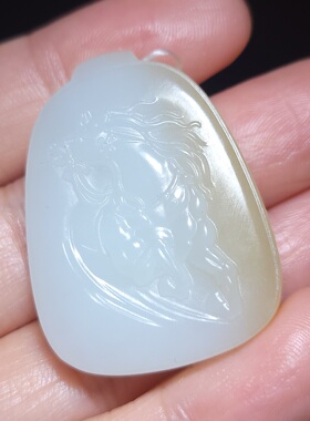 新疆的猫zg111203 18.1克油脂感强烈且末糖白生肖马牌“马到成功