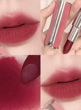 Givenchy纪梵希高定香榭粉丝绒口红唇膏雾面哑光3.4g