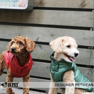 ISPET艾斯彼特宠物服装 加绒加厚狗背心马甲秋冬棉服CT0013