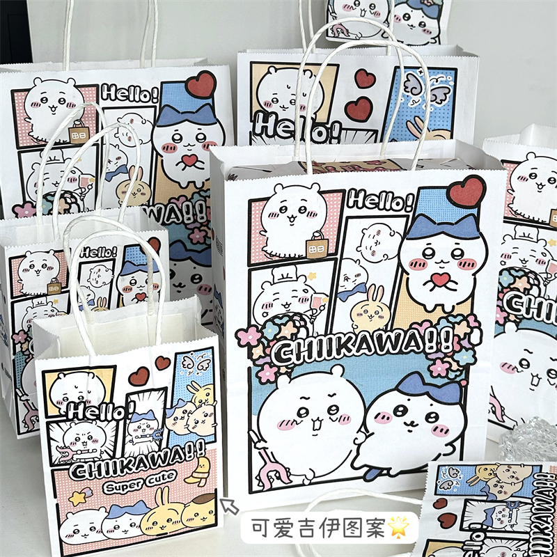 吉伊卡哇礼品袋生日手提袋