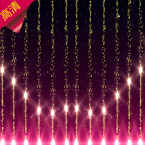 【金色粒子颁奖舞台背景】晚会节目表演舞台背景演出演艺视频素材