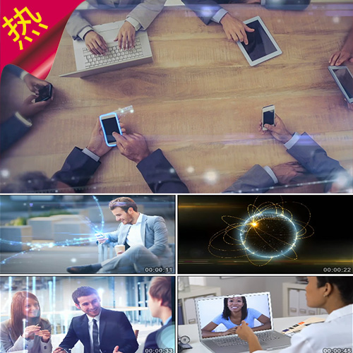 物联网合集 科技互联网高科技大数据 云计算 4G网络时代 视频素材