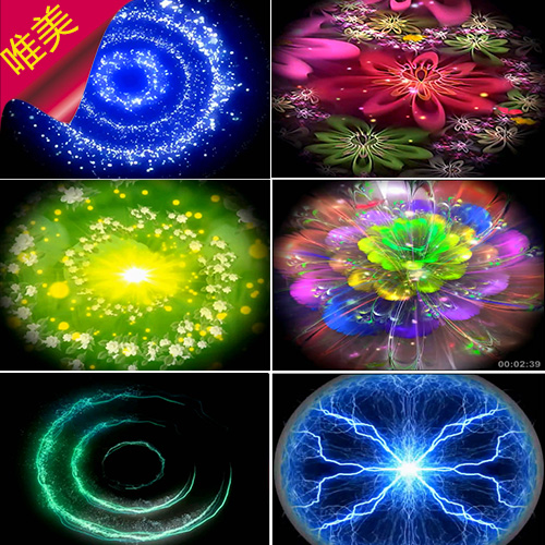 星河之裙 百变婚纱 女神的嫁衣 3D全息 婚礼 裙摆新娘 视频素材