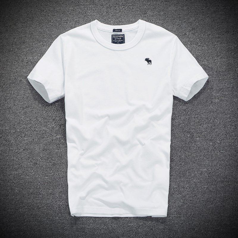 夏季新款男士AF圆领短袖纯棉t恤小鹿纯色经典半袖上衣AF休闲体恤在类目 男装, T恤中 - 来自Buy2taobao.com提供专业的淘宝代购服务