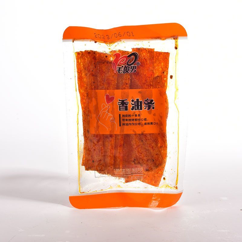 香油条称重毛俊男系列辣条1斤500