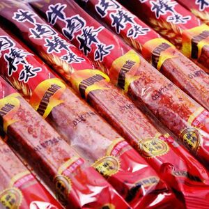 川辣牛肉棒味素食小面筋辣条麻辣解馋怀旧童年香辣棒休闲零食小吃