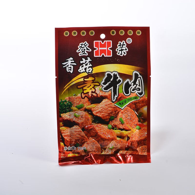 登荣香菇素牛肉大包装8090后儿时