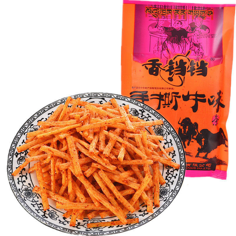 香铛铛手撕牛味条8090后怀旧小吃零食品辣条16克解馋辣条批发,零食/坚果/特产,面筋制品,淘宝优惠券,粉丝福利购,淘宝优惠卷