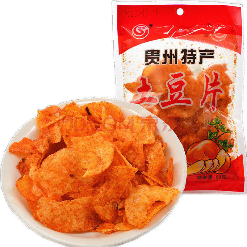 贵州洋芋片贵云薯片油炸型膨化