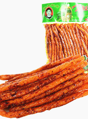四川特色小吃零食辣条 丁大姐棒棒鸡面筋大包装绿色儿时怀旧批发