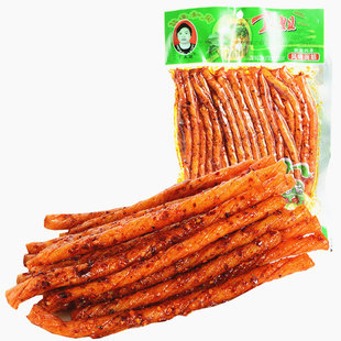 四川特色小吃零食辣条 丁大姐棒棒鸡面筋大包装绿色儿时怀旧批发