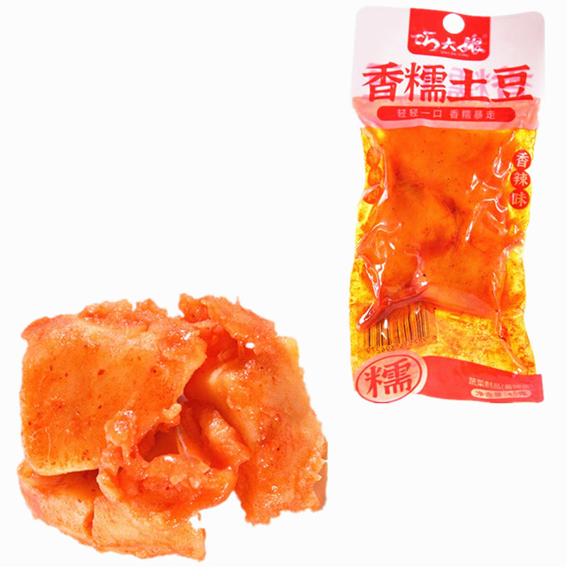 巧大娘香糯土豆蔬菜制品型酱腌制约45克批发
