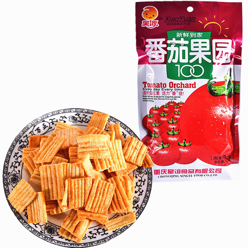 笑源番茄果园面制素食约40克批发