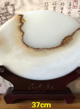 天然玉石平安扣玄关办公室和氏璧