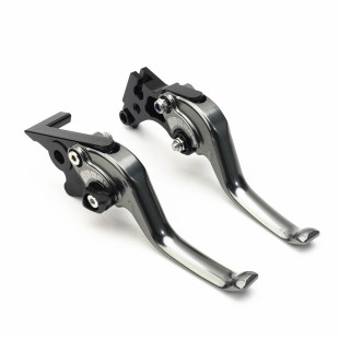 短款 2023年改装 两指竞技刹车手把牛角离合 RA401 适用赛科龙RE560