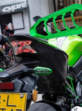 适用川崎Z900 SE NINJA650 ZX4RR ZX6R ZX10R改装前后转向灯罩盖