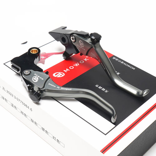 张雪500F改装短款刹车牛角手把杆