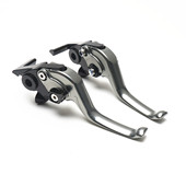 升仕368M G改装 适用摩托车26款 铝合金短款 竞技刹车手把牛角