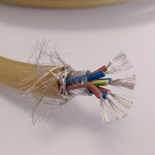 明线屋范登号发烧级HiFi镀银电源线7芯音响功放CD专用电源线散线